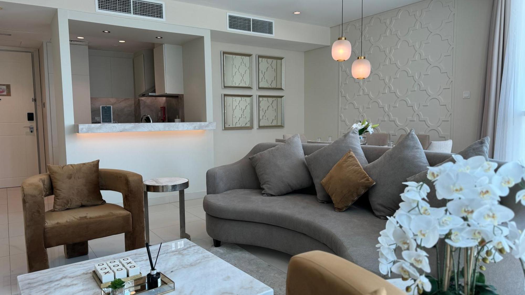 Magnificent - Damac Distinction Downtown Apartment Dubai Bagian luar foto