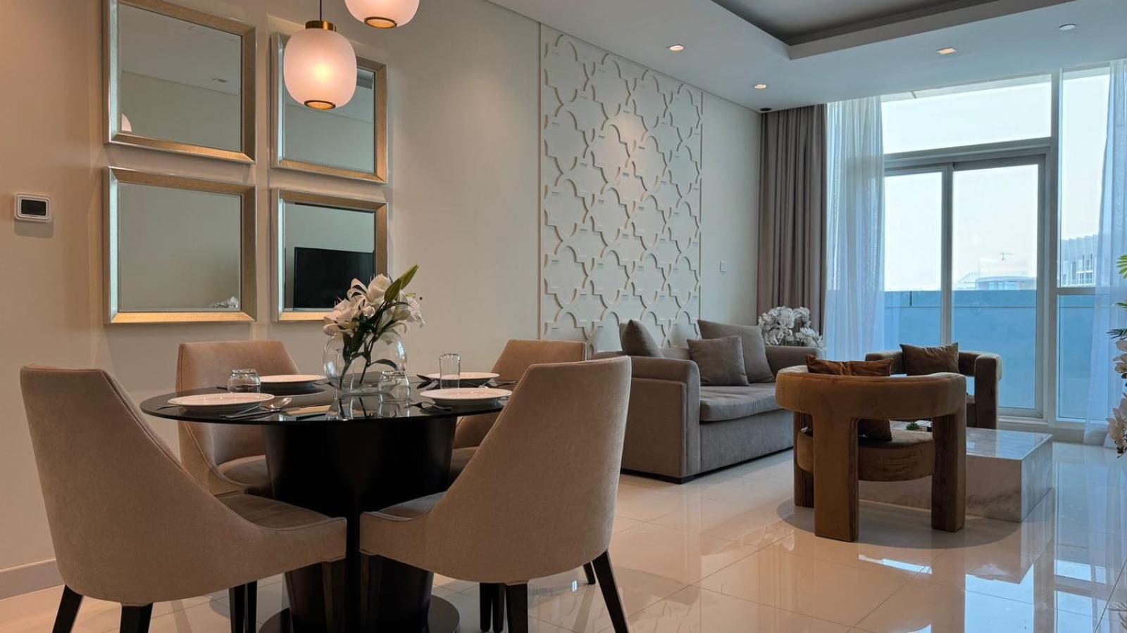 Magnificent - Damac Distinction Downtown Apartment Dubai Bagian luar foto